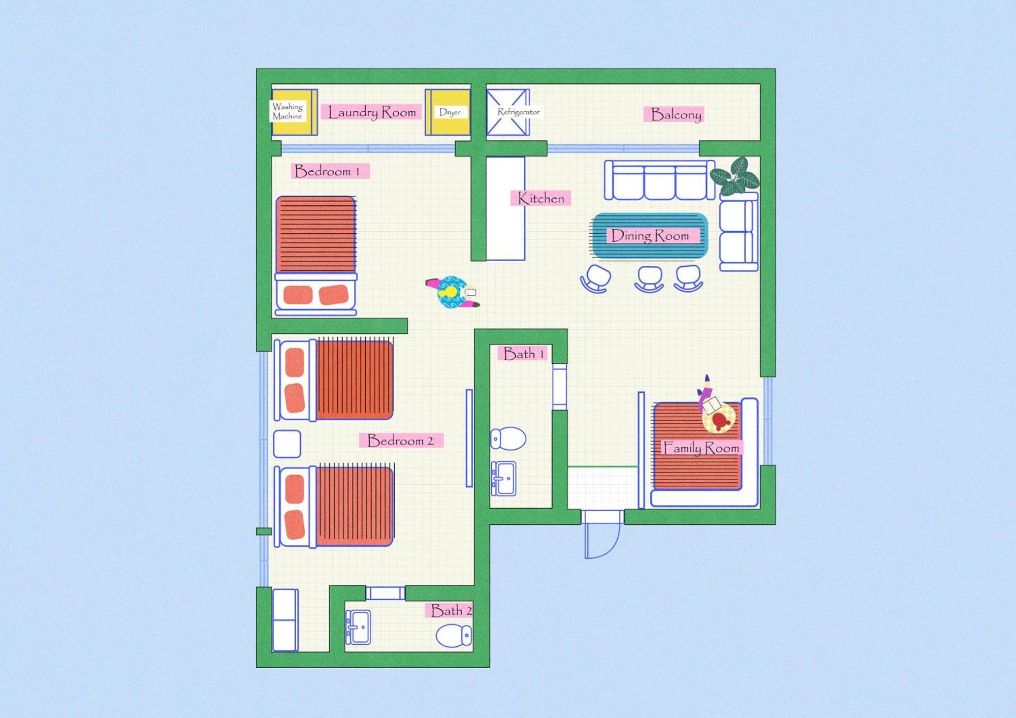 Romantic Rooftop House Apartment