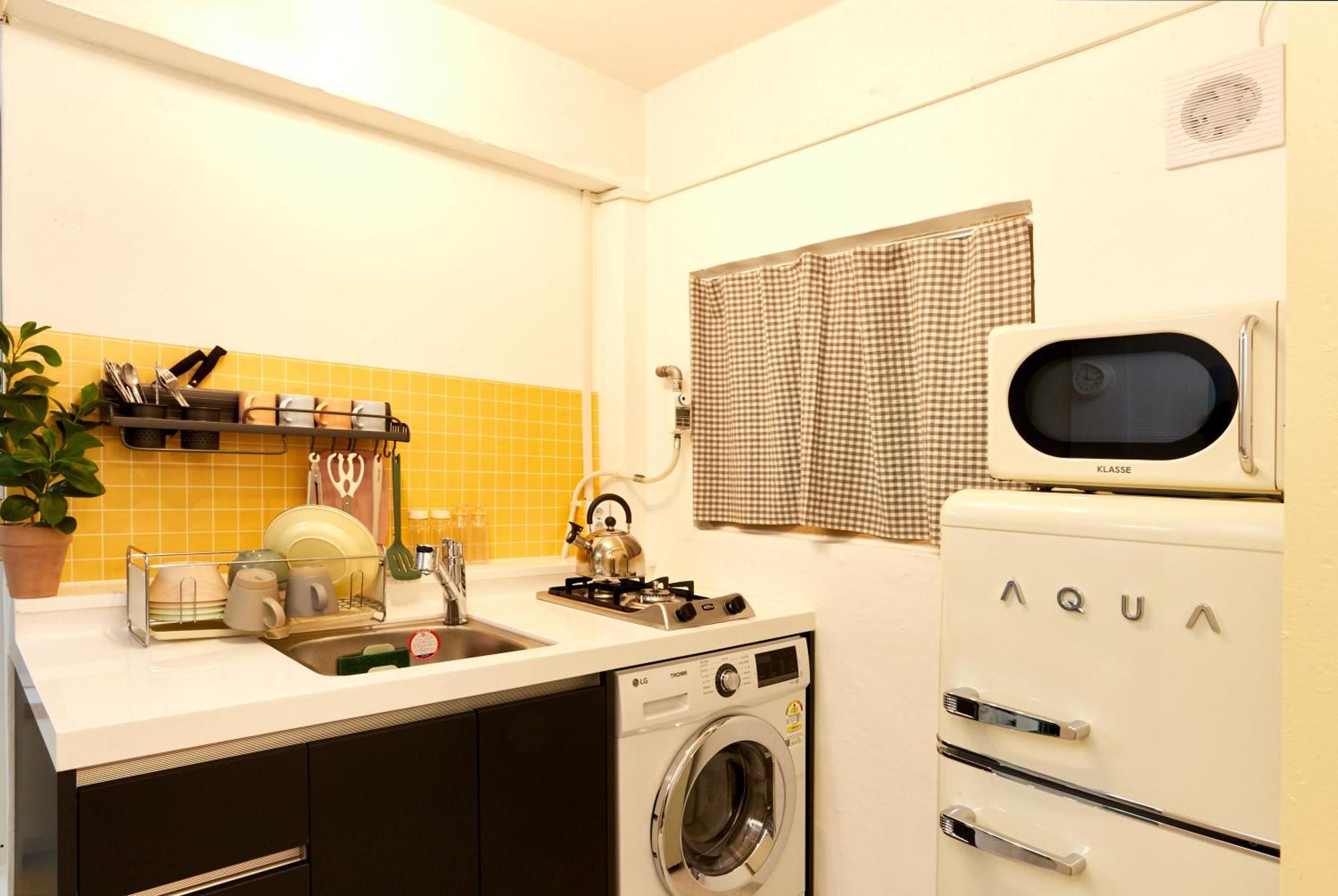 Holiday home Zero Water During The Open Event Hongdae 10 Minutes Hapjeong 10 Minutes Gongdeok Airport Railroad 5 Minutes Gyeongui Line Forest Road 1 Minutes *