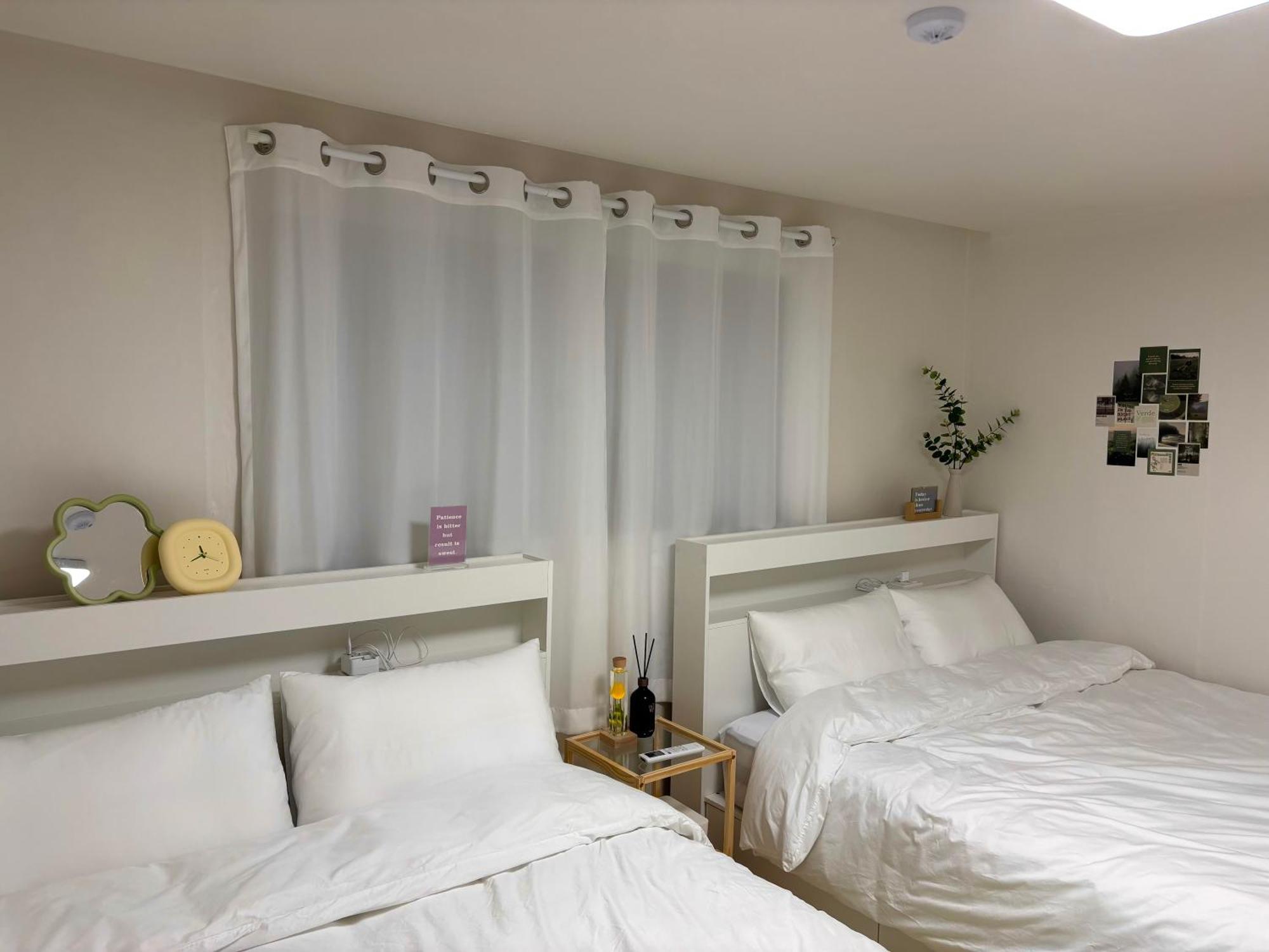 Katil Leeleemate 2 Rooms, 2 Beds, For 4 People, 5 Minutes From Mangwon Station *