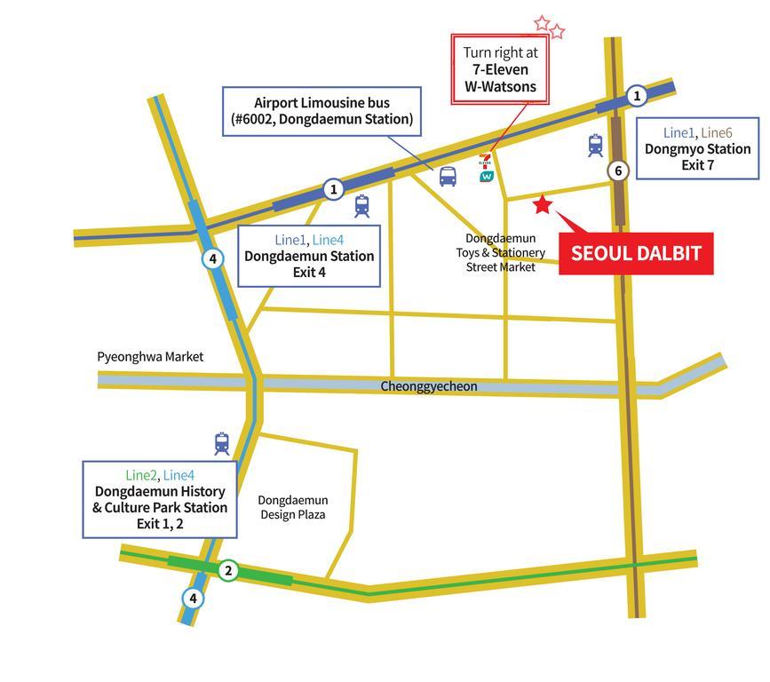 Dalbit Dongdaemun Hostel Seoul