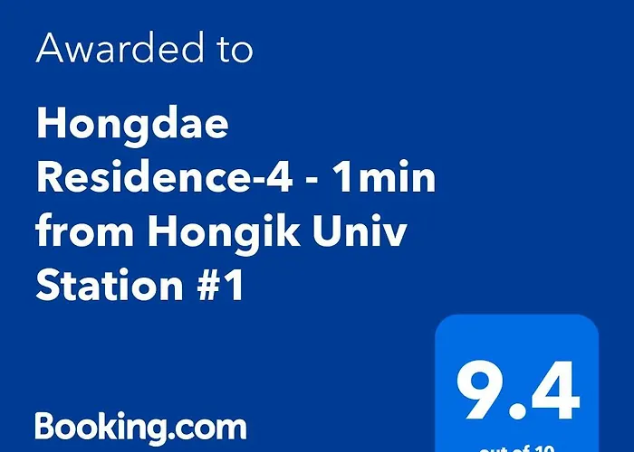 Hongdae Residence-4 - 1Min From Hongik Univ Station #1