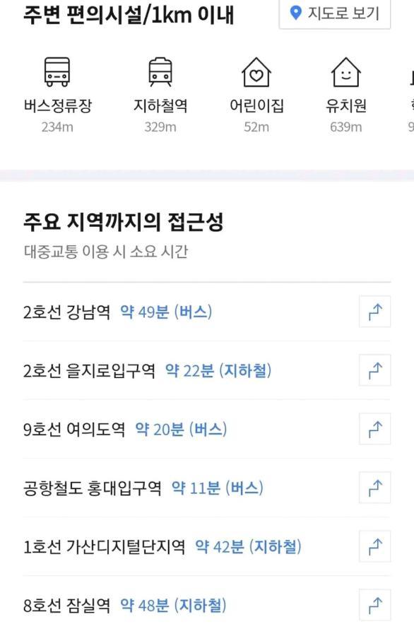 Sinchon Station Line 2 Exit 3 And 4 Min Three-room Hongdae Apartment