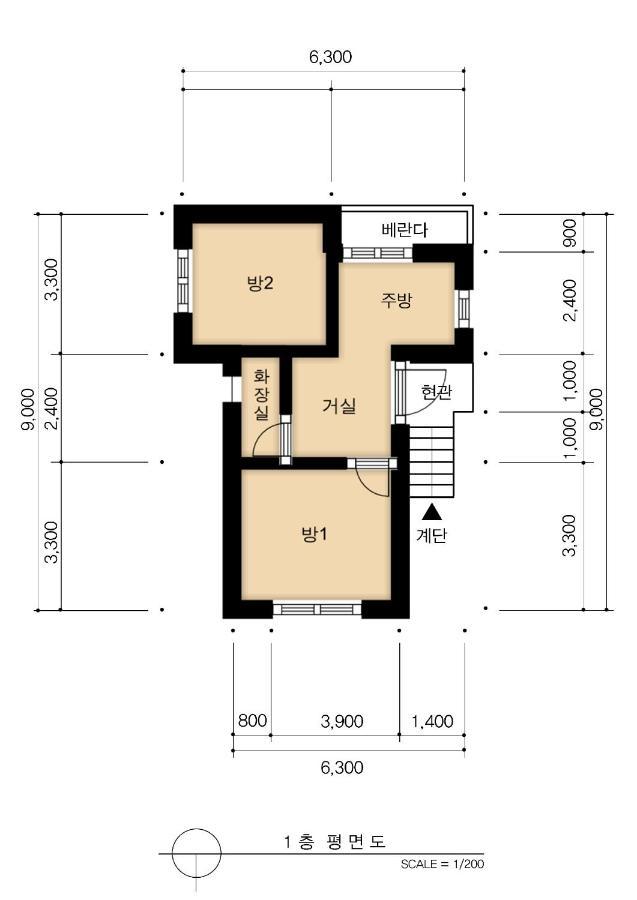 Pangsapuri Hongdae&sinchon 10min Cozy House With 2 Bedrooms