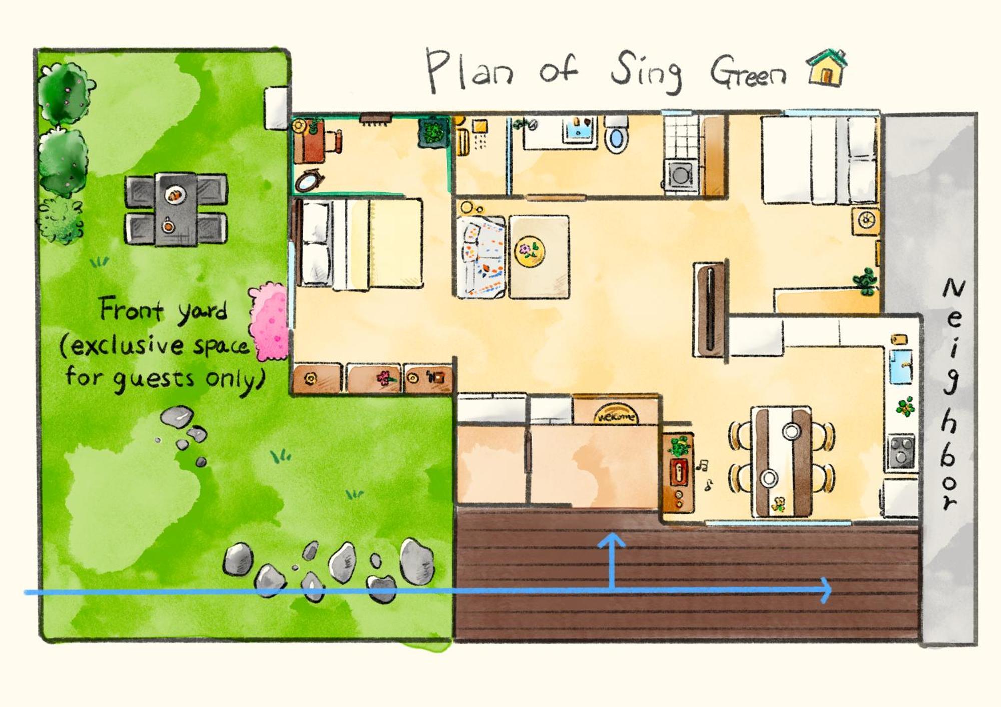 Holiday home Sing Green_seoul Painting Poetry And Songs