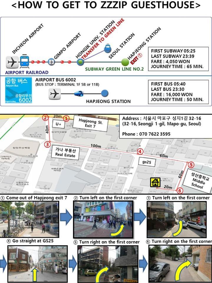 Asrama Zzzip In Hongdae Seoul