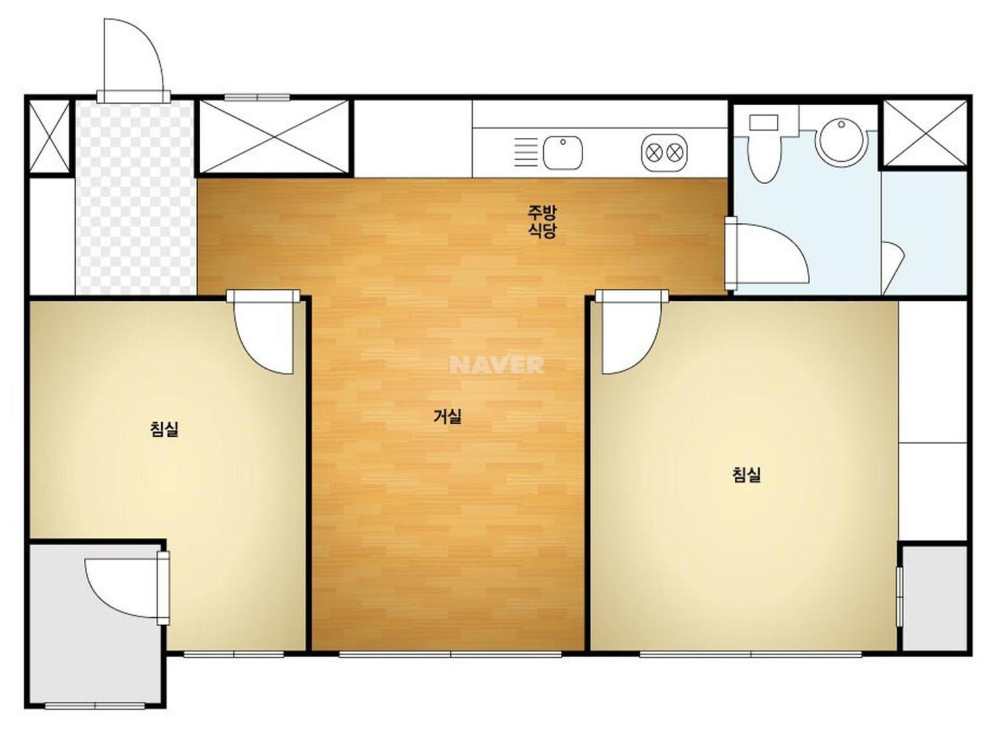 Seonneung Station Beautiful 2room Apartment *