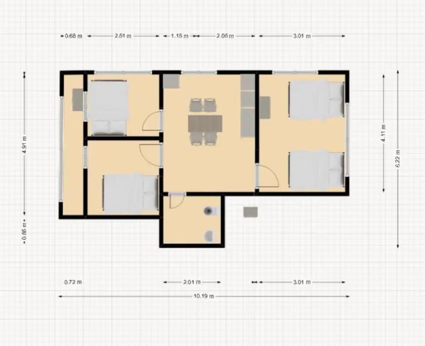 C-1 White Linen House,3br Seoul