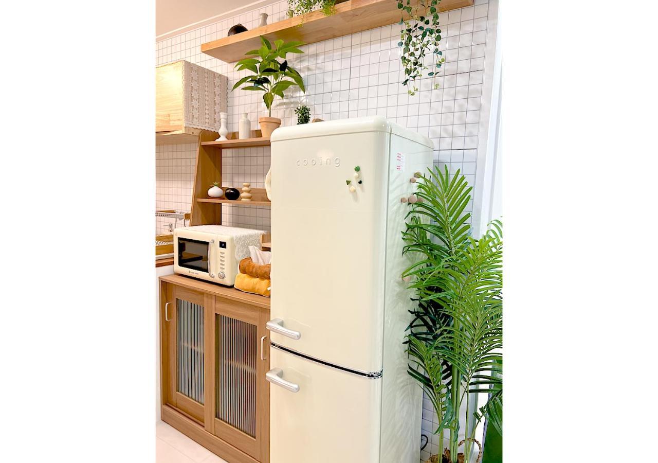 Apartment Open Special Price, A Beautiful Accommodation, Seoul, Station In Front Of Hankuk Of Foreign Studies, Bedding, Queen3, Bathroom1, Remodeling, Cozy, Yellow Moon
