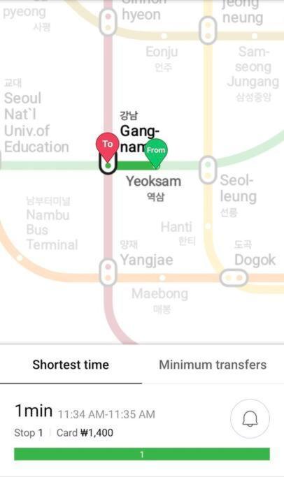 Apartment Location Gangnam Yeoksam 2bedroom Upp To Four People