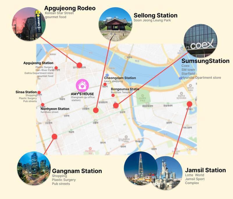 Apartamento Modern Luxury In Gangnam With Cityview&wine