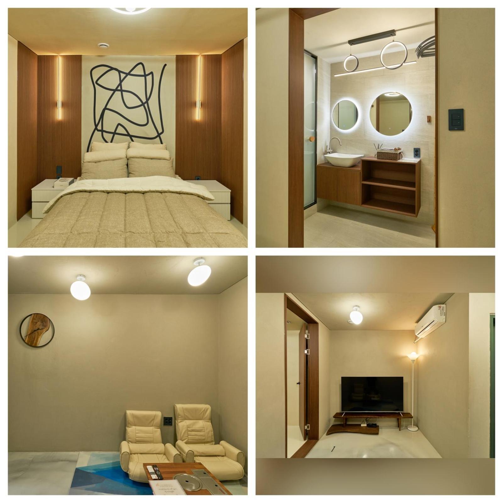 Apartment 150m From Myeongdong Station, Private Use, Style Interior, Free Korean Ramen