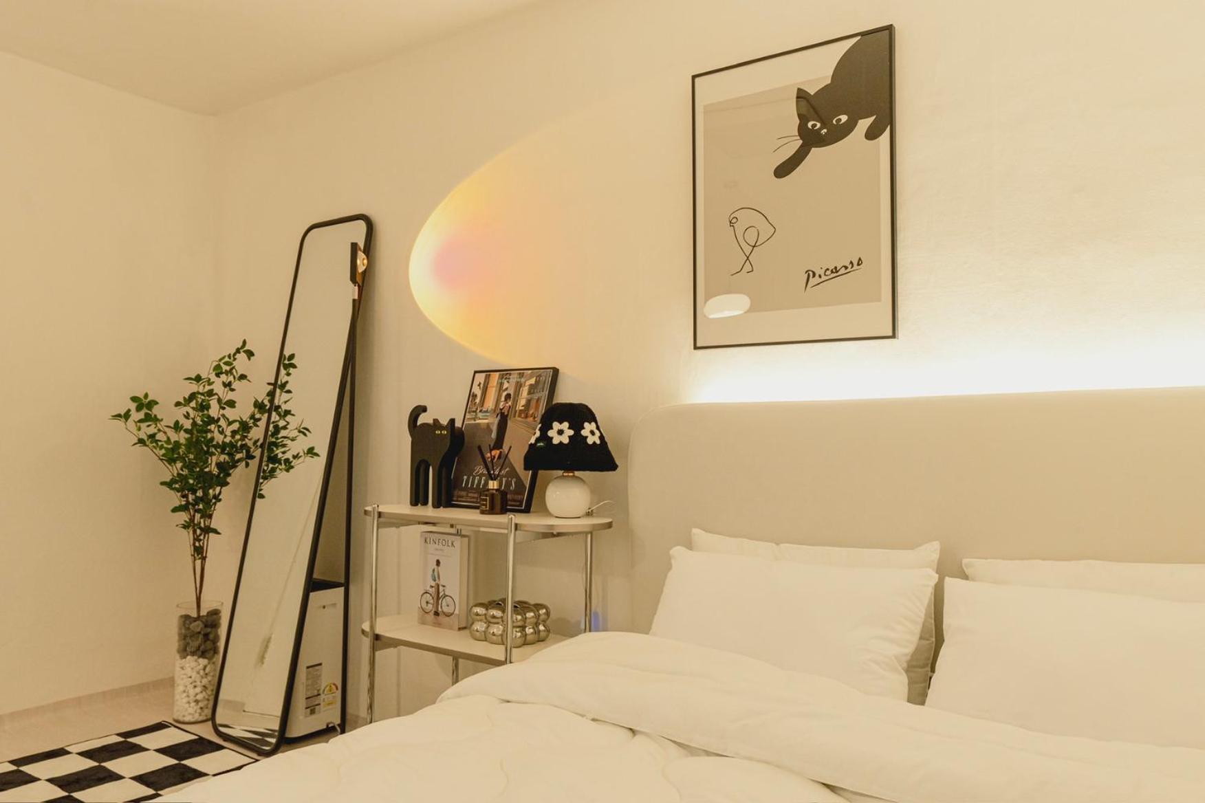 4pax, Asan Hospital, Full Option, Lotte World 20min, Jamsil, Gangnam 30min, 2queen Beds Villa