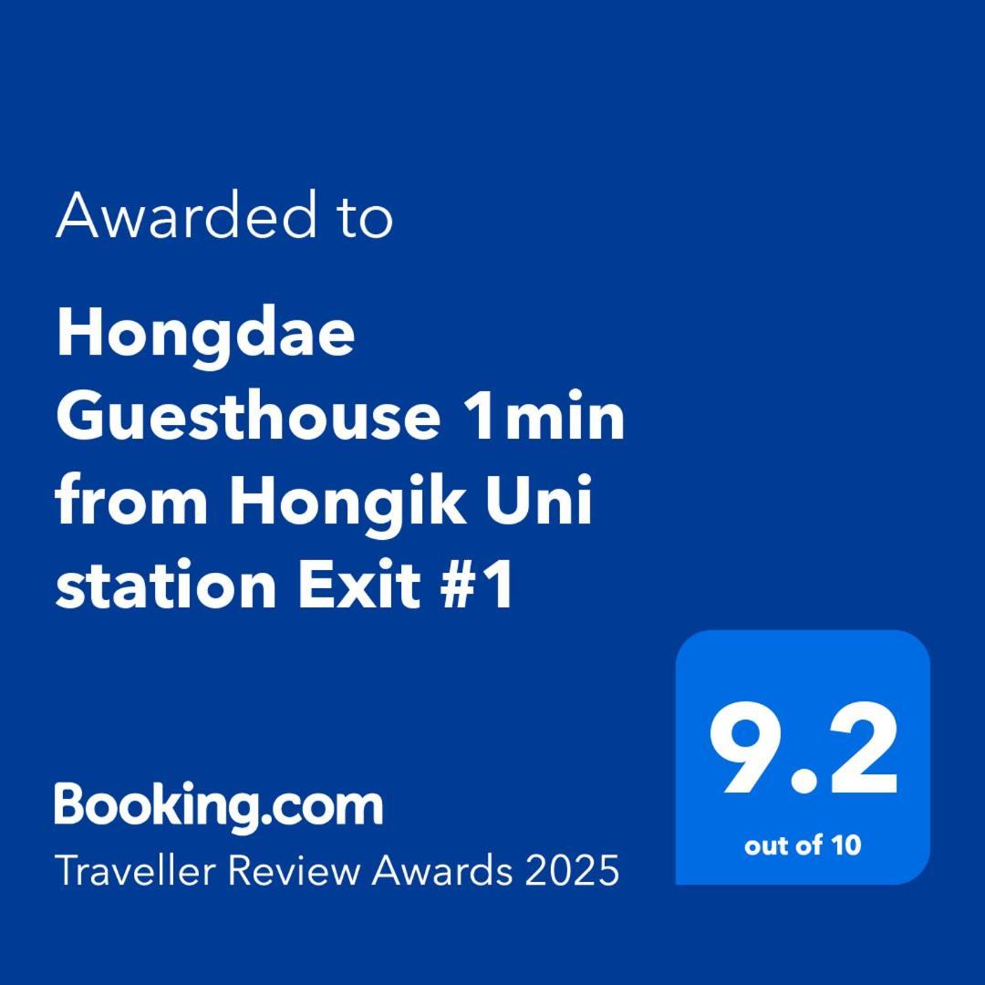 Hongdae 1min From Hongik Uni Station Exit #1 Apartment Seoul