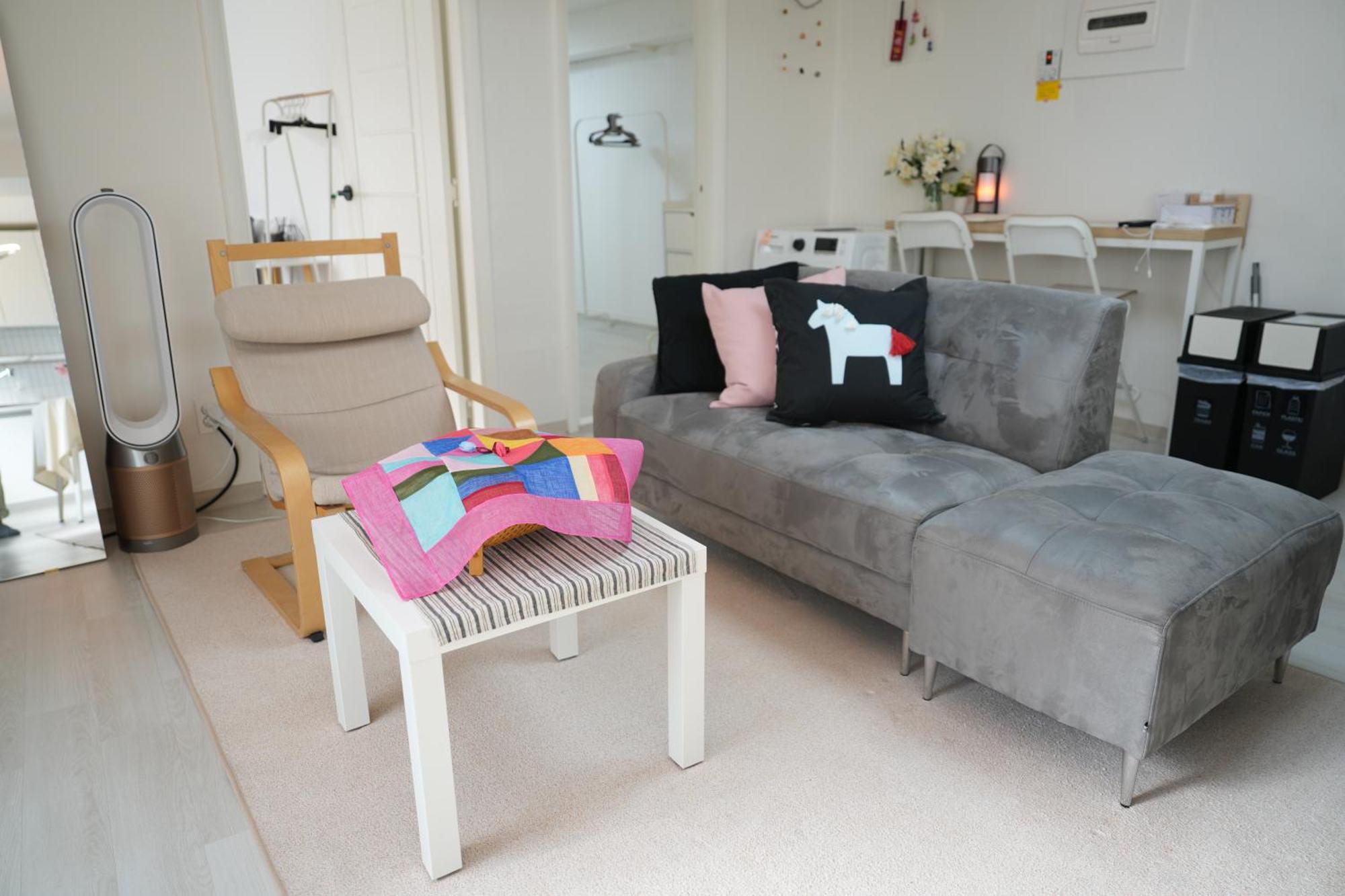 Best, Private, 3 Rooms, Hongdae, 6 Persons Apartment *