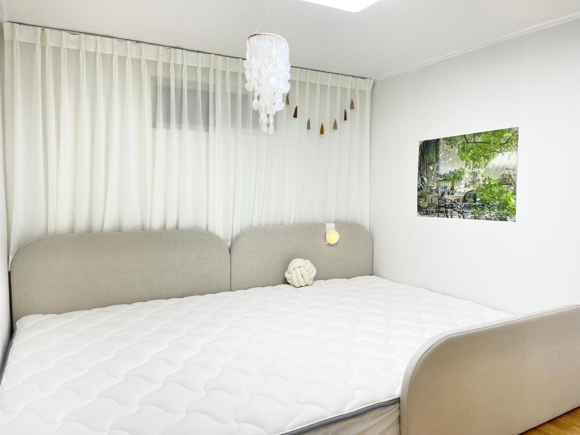 A Low-rise Family Bed For 4 People, Healing Stay, Forest Seoul