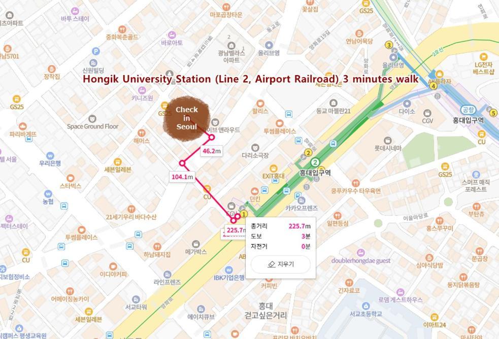 Check In Hongdae Apartment *