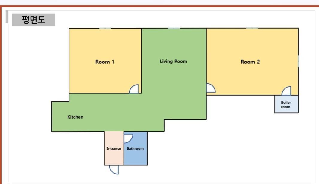 Urban Corner New Building 2 Rooms, 1 Living Room, 1 Kitchen # Seokchon Cherry Blossom # Lotte World # Kspo Villa Seoul
