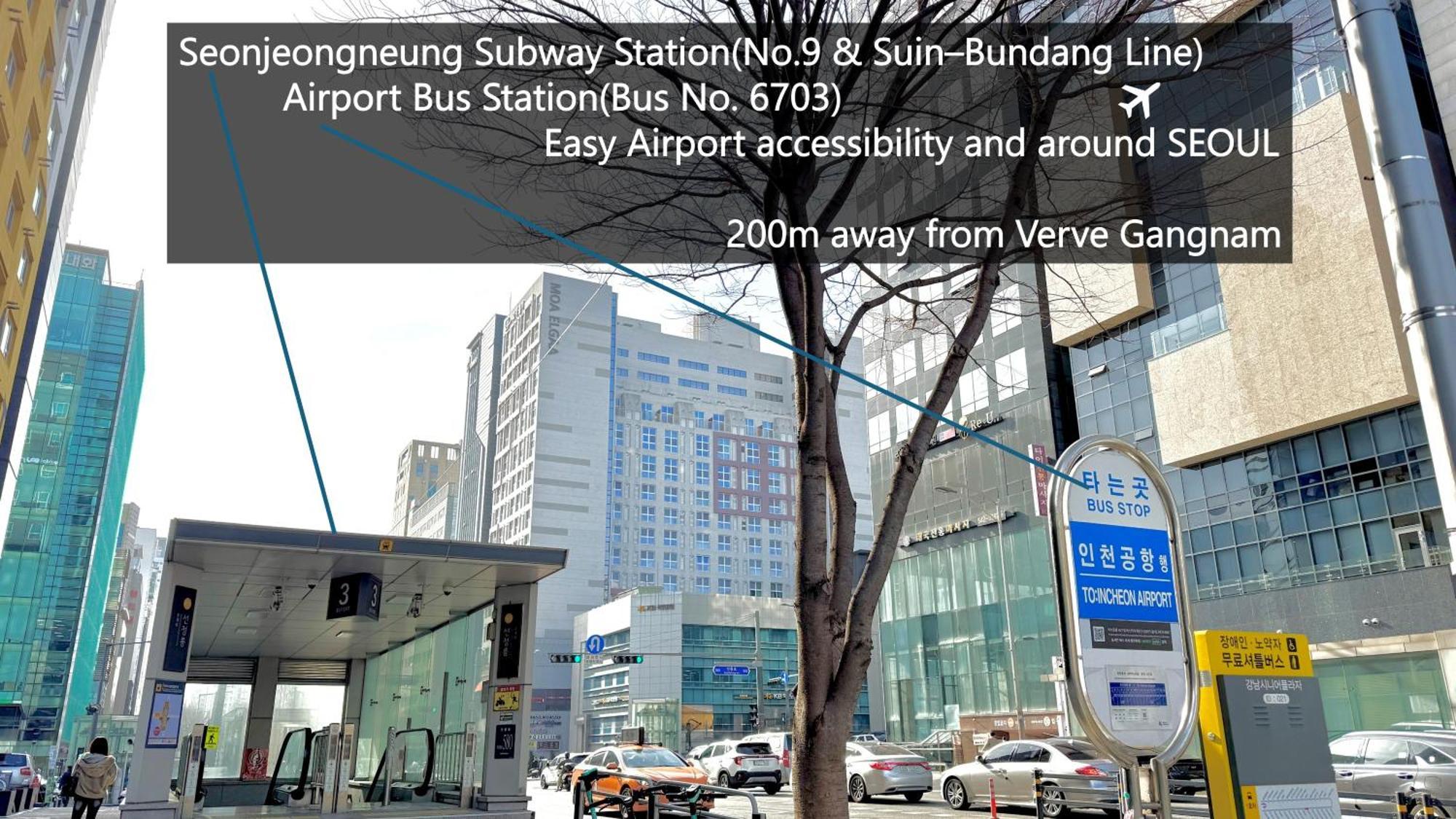 Verve Seoul Gangnam Family & Friends Apartment *