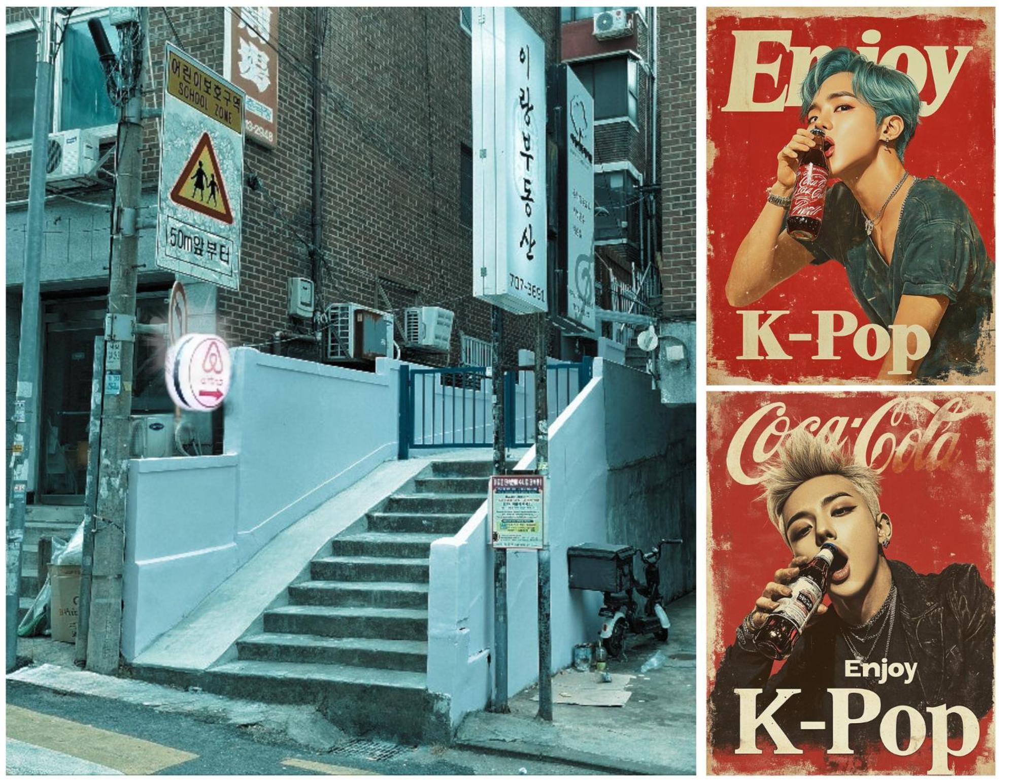 Hongdae Sinchon I 1f I 4ppl I Private Chillpopstay Apartment *
