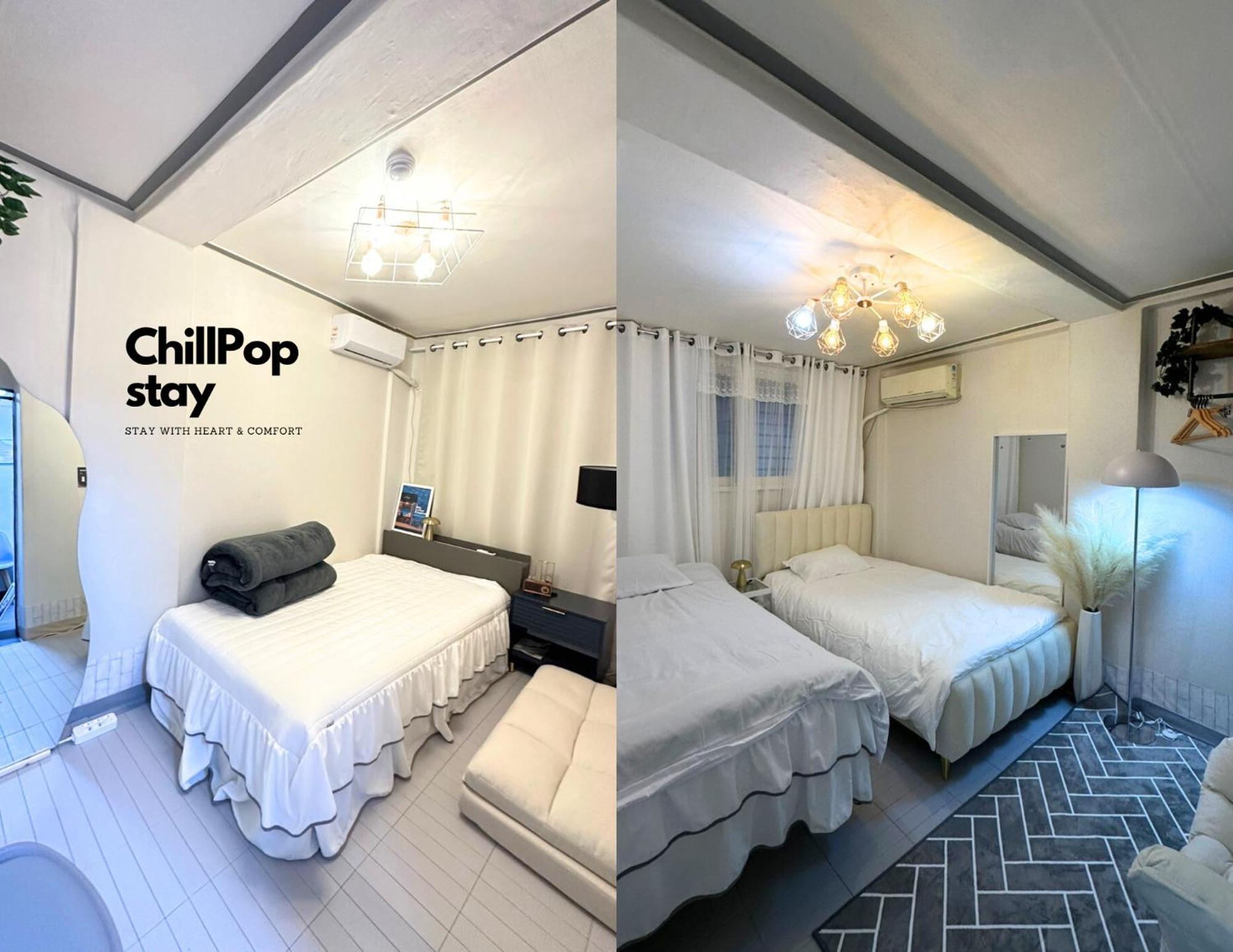 Hongdae Sinchon I 1f I 4ppl I Private Chillpopstay *