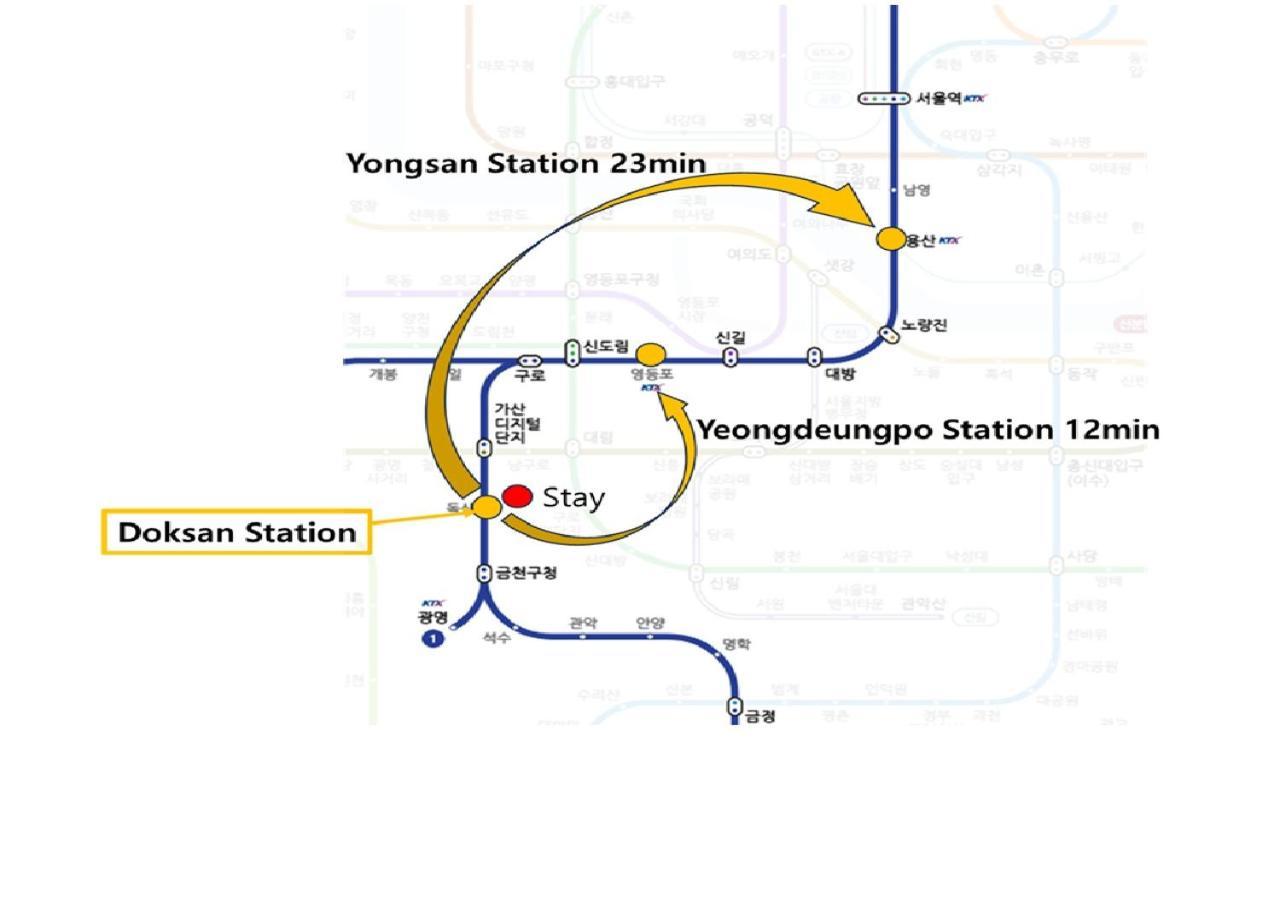 Open Sale #free Parking #elevator #cozy #guro Digital Complex Stn #gasan #gocheok Dome #doksan Apartamento
