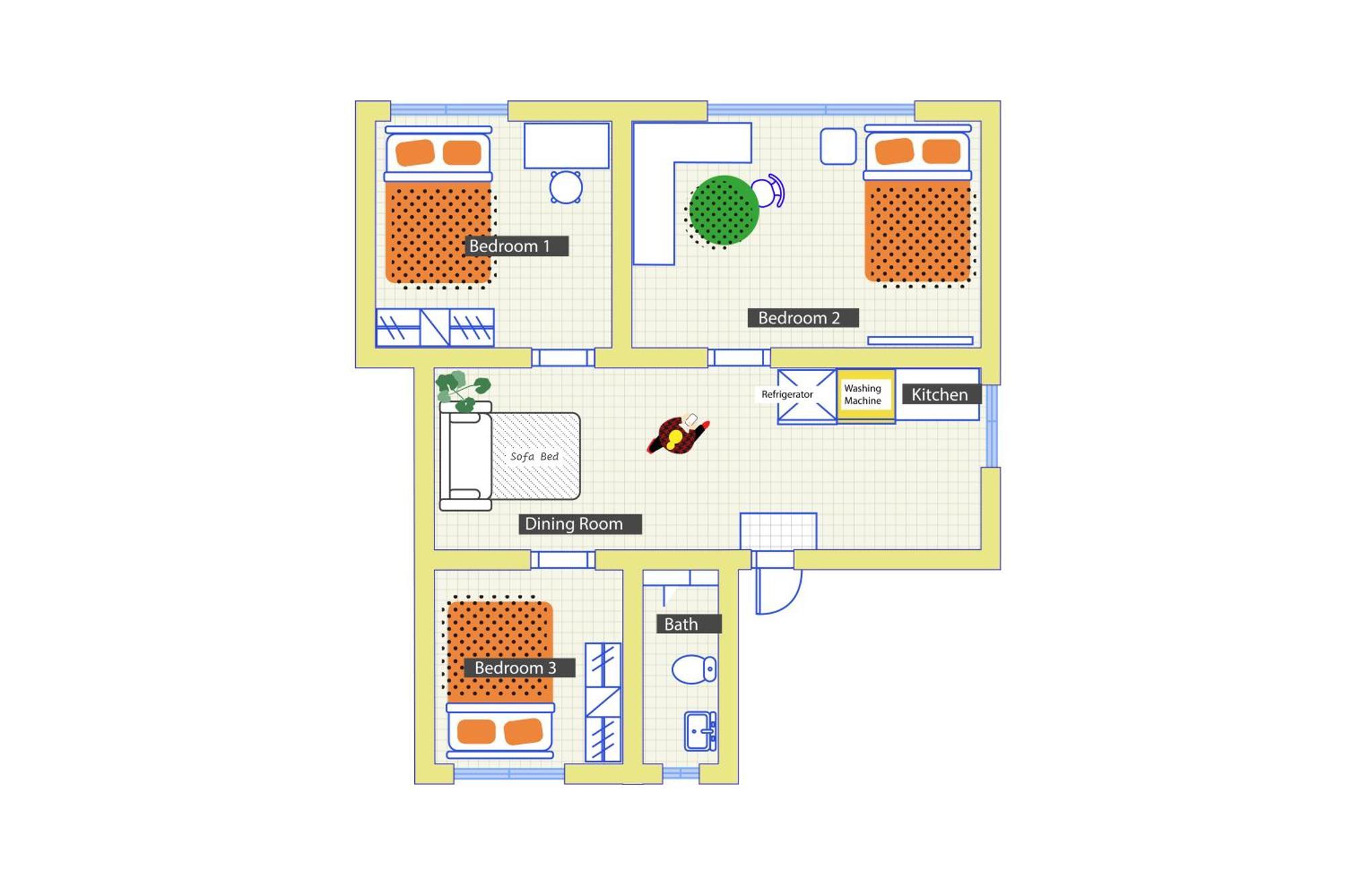Apartment Hongik Univ Station Greenery Terrace House