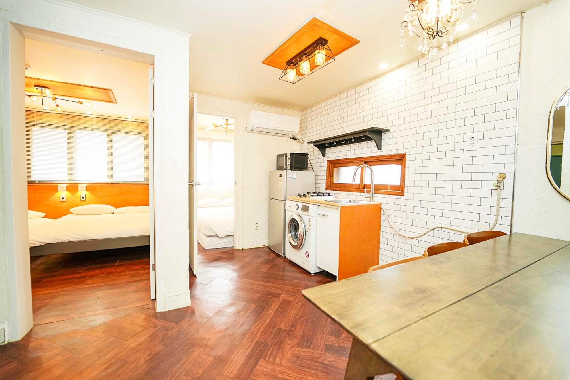 Apartamento 3-gu&anne House Hongdae 6room & 4bath House *