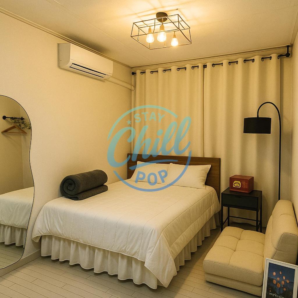 Apartment Hongdae Sinchon I 1f I 4ppl I Private Chillpopstay Seoul