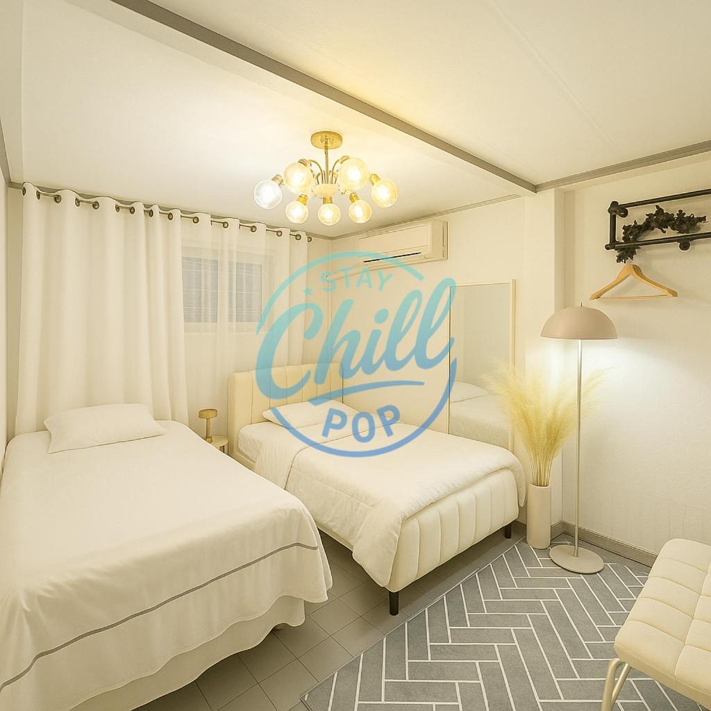 Hongdae Sinchon I 1f I 4ppl I Private Chillpopstay *