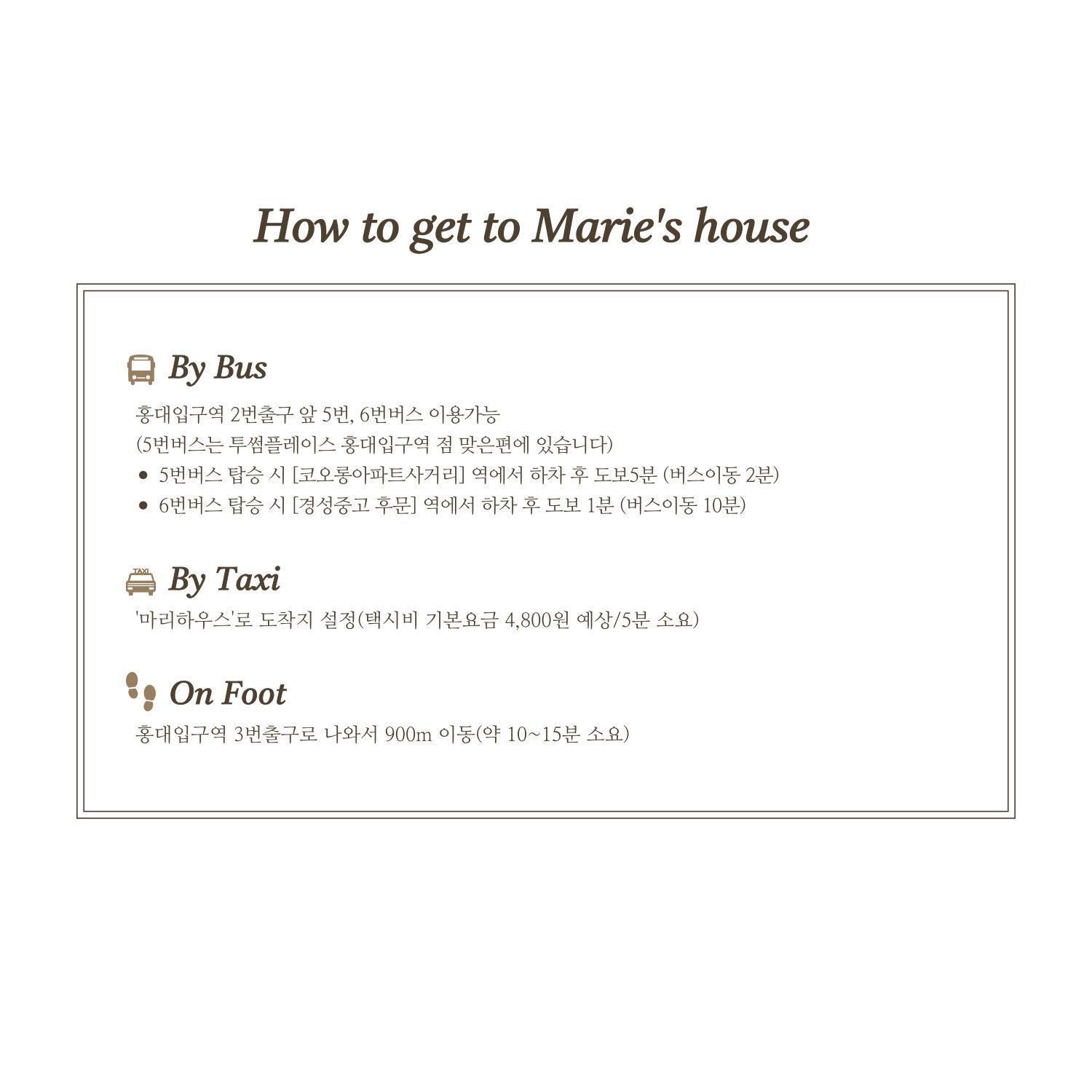Guest house Marie's House 102 Hongdae *
