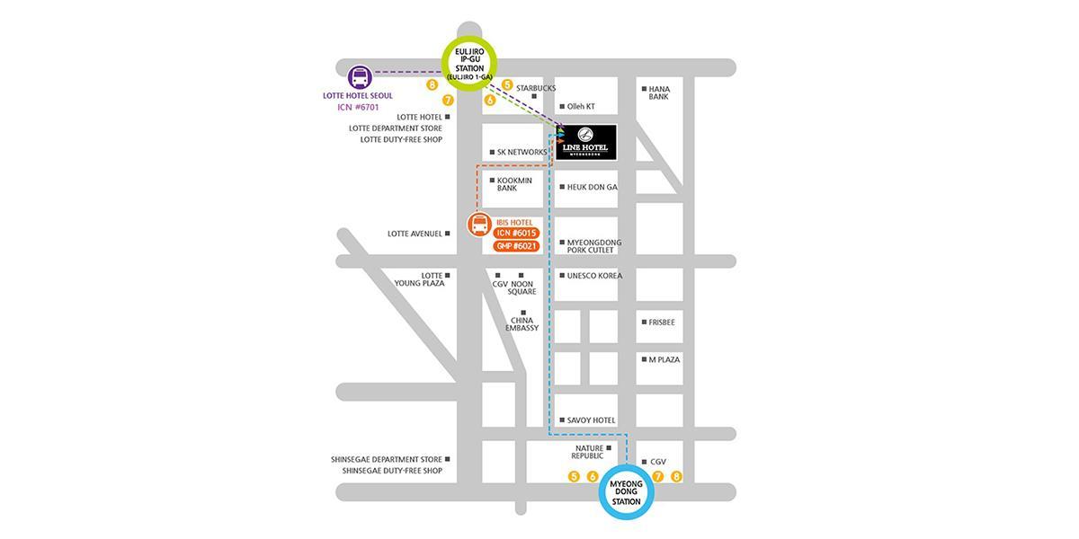 Line Myeongdong Hotel 3*