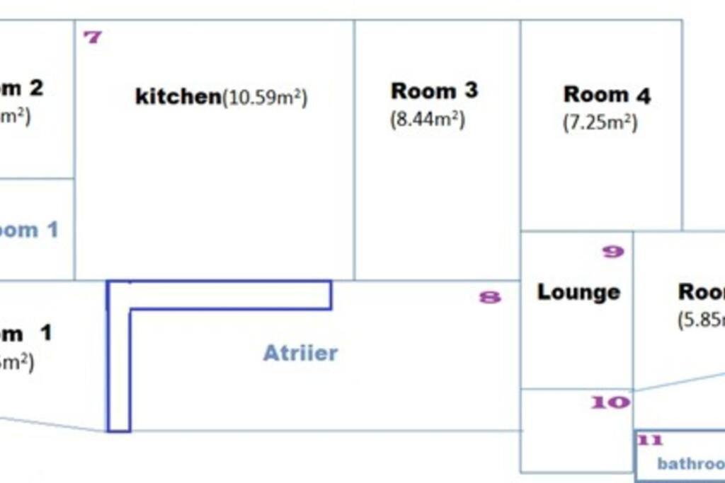 Apartment 'seongbuk Castle Suites' 5 Bedroom, Castle-wall View,