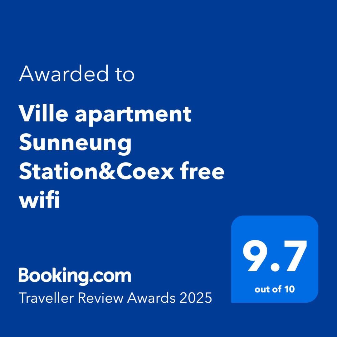 Sunneung Station&coex Free Wifi Apartment