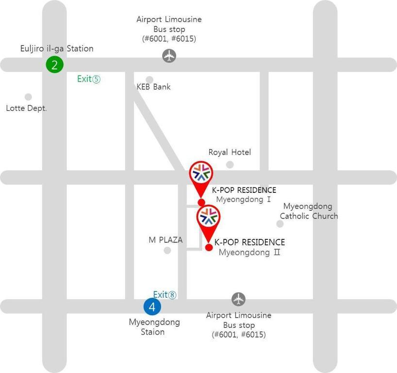 Aparthotel K-pop Myeongdong 2 Seoul