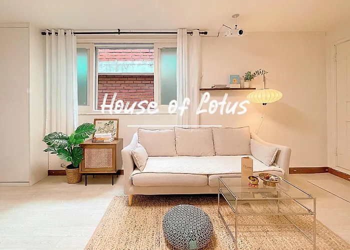 House Of Lotus #1Min Fr Stn Line2 #Seoul City Travel #Quite&Cozy #Yoga&Meditation