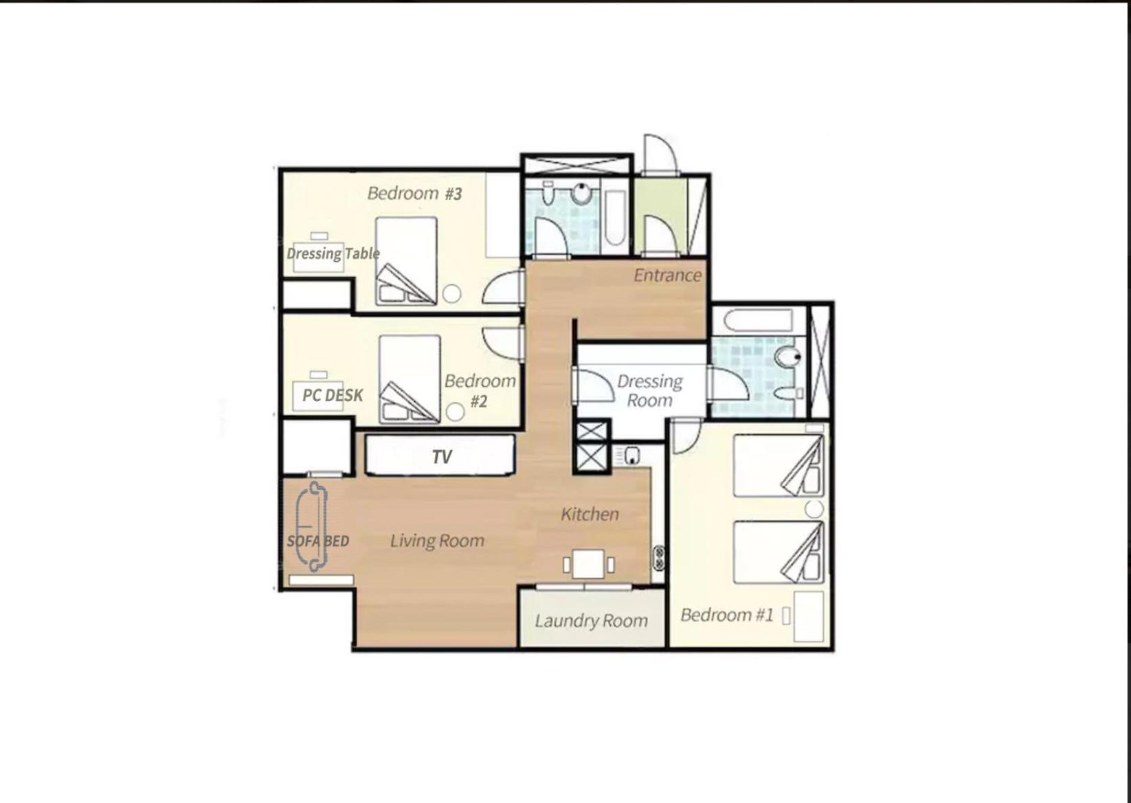 Sj Tailored Service Near Station Apartment *