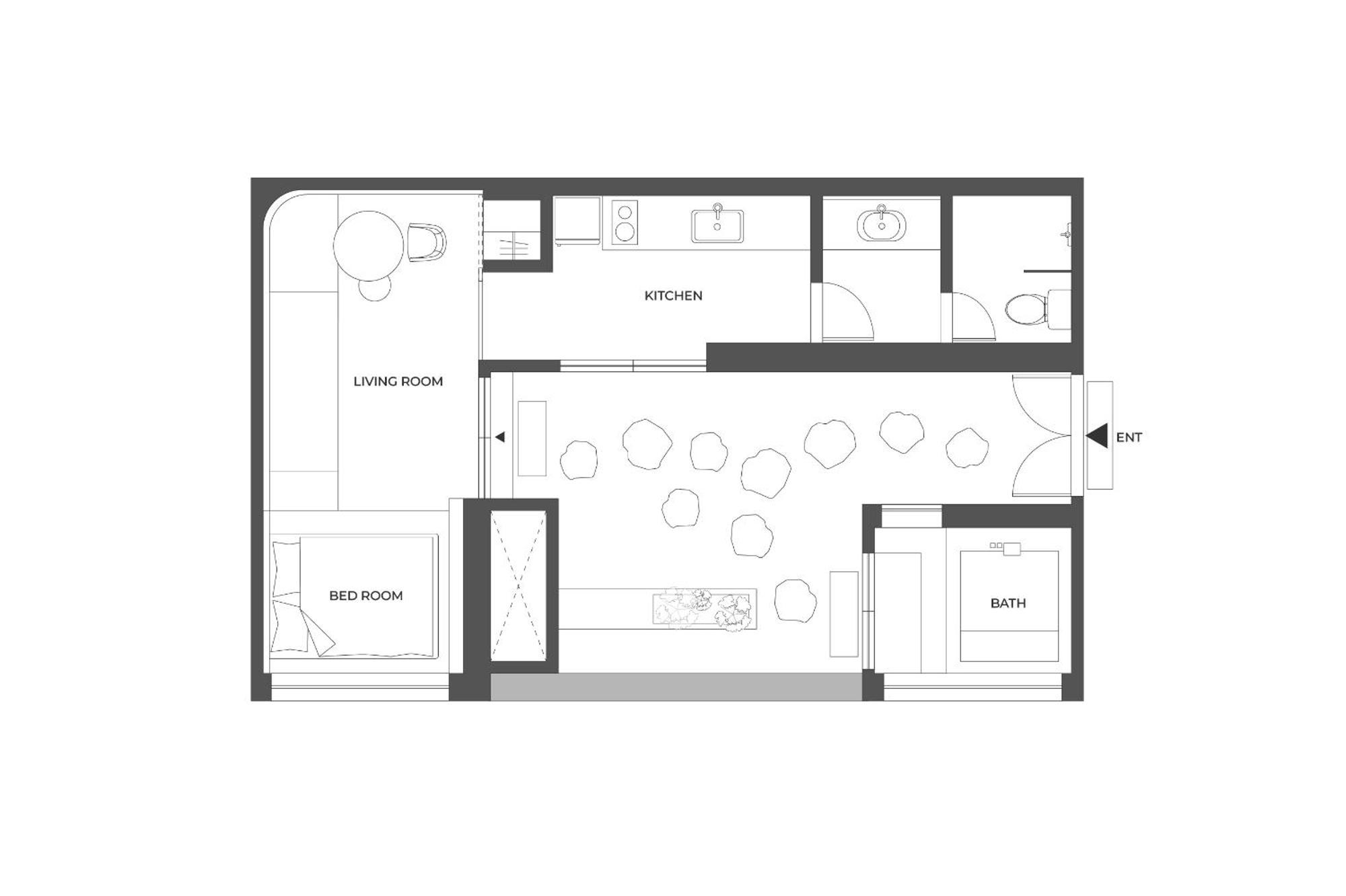 Moonlight Hill Apartment *