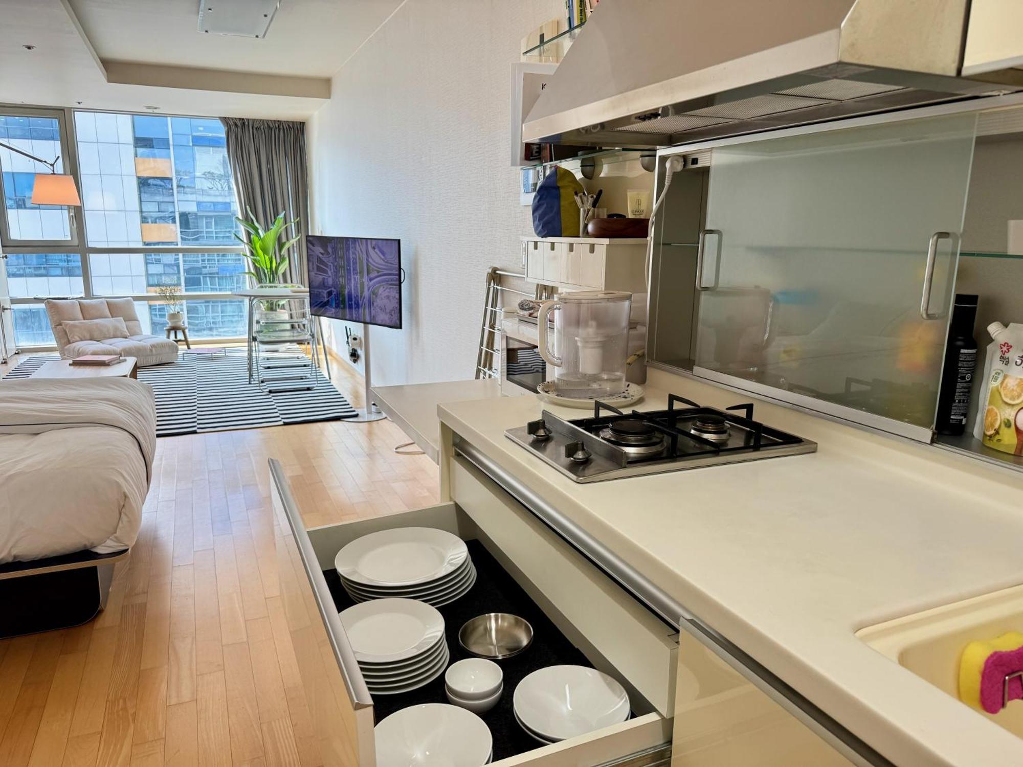 Apartment Gangnam Highrise 3 Min To Gangnam Station Seoul