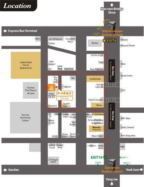 Hotel E-stay Gangnam Seoul